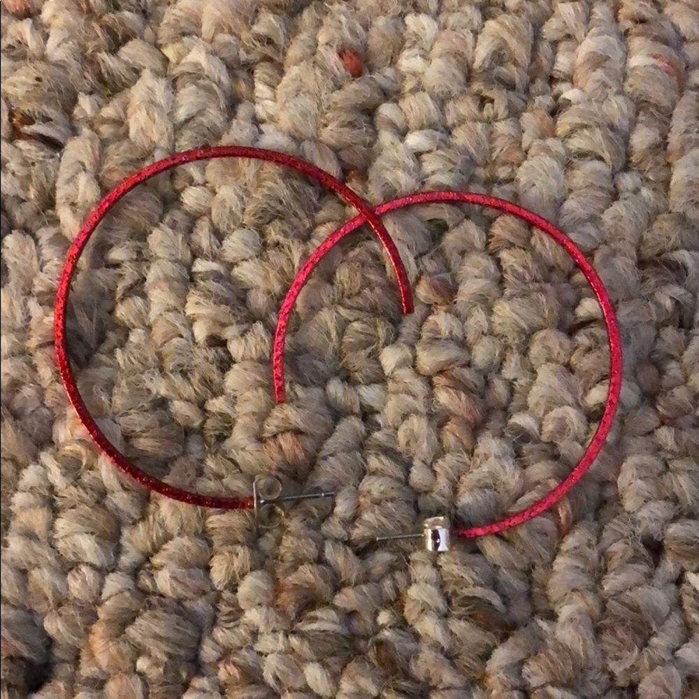 Hoop earrings - never before worn.